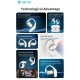 True Wireless Ακουστικά Bluetooth Devia OWS EM406 Lite1 Γαλάζιο True Wireless Ακουστικά Bluetooth Devia OWS EM406 Lite1 Γαλάζιο