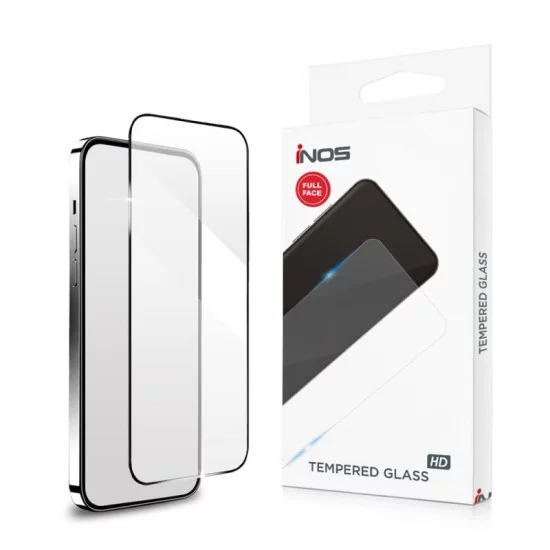 Tempered Glass Full Face inos 0.33mm Samsung A266 Galaxy A26 5G Μαύρο