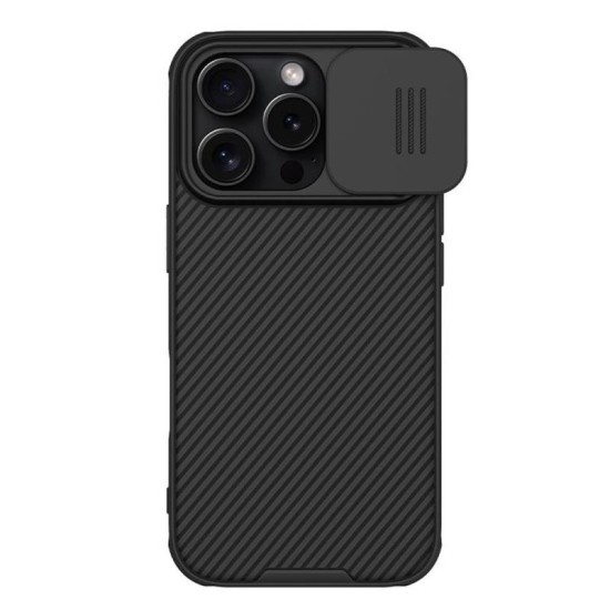 Θήκη Soft TPU & PC Nillkin Camshield Pro Apple iPhone 16 Pro Μαύρο Θήκη Soft TPU & PC Nillkin Camshield Pro Apple iPhone 16 Pro Μαύρο