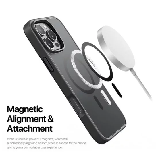 Θήκη TPU & PC Dux Ducis Yind Magnetic MagSafe Apple iPhone 16 Pro Max Ροζ Θήκη TPU & PC Dux Ducis Yind Magnetic MagSafe Apple iPhone 16 Pro Max Ροζ