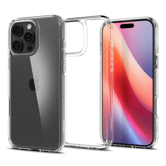 Θήκη TPU & PC Spigen Ultra Hybrid Apple iPhone 16 Pro Διάφανο Θήκη TPU & PC Spigen Ultra Hybrid Apple iPhone 16 Pro Διάφανο