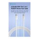 Φορτιστής Ταξιδίου Ταχείας Φόρτισης Devia RCE-3005CL 30W με Έξοδο USB C GaN PD & Καλώδιο USB C σε USB C Smart 1m Λευκό Φορτιστής Ταξιδίου Ταχείας Φόρτισης Devia RCE-3005CL 30W με Έξοδο USB C GaN PD & Καλώδιο USB C σε USB C Smart 1m Λευκό