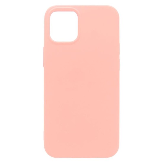 Θήκη Liquid Silicon inos Apple iPhone 12 Pro Max L-Cover Σομόν