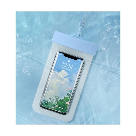 Waterproof Θήκη inos για Smartphones έως 6.9'' Διάφανο-Λιλά Waterproof Θήκη inos για Smartphones έως 6.9'' Διάφανο-Λιλά