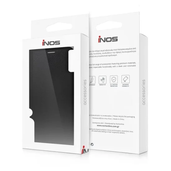 Θήκη Flip Book inos Samsung A366B Galaxy A36 5G Foldio Μπλε Θήκη Flip Book inos Samsung A366B Galaxy A36 5G Foldio Μπλε