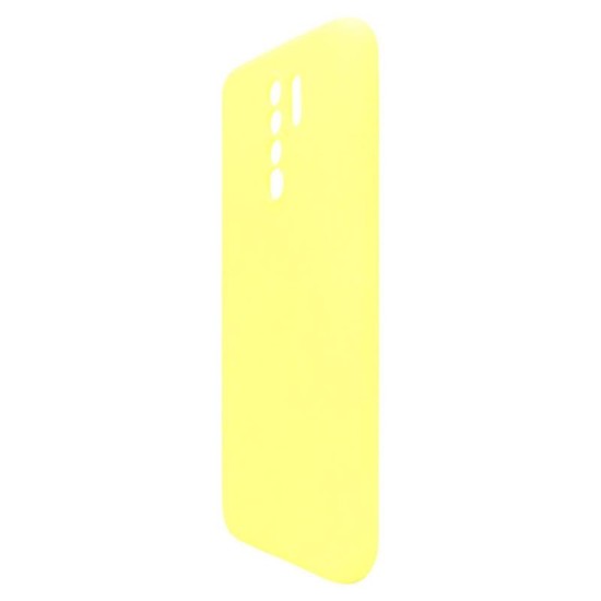 Θήκη Liquid Silicon inos Xiaomi Redmi 9 L-Cover Κίτρινο Θήκη Liquid Silicon inos Xiaomi Redmi 9 L-Cover Κίτρινο