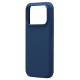 Θήκη Liquid Silicon inos Apple iPhone 17 Pro 5G Velvet Σκούρο Μπλε
