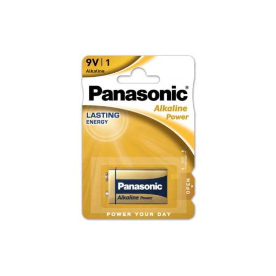 Μπαταρία Alkaline Power Panasonic 9V 6LR61APB (1 τεμ.) Μπαταρία Alkaline Power Panasonic 9V 6LR61APB (1 τεμ.)