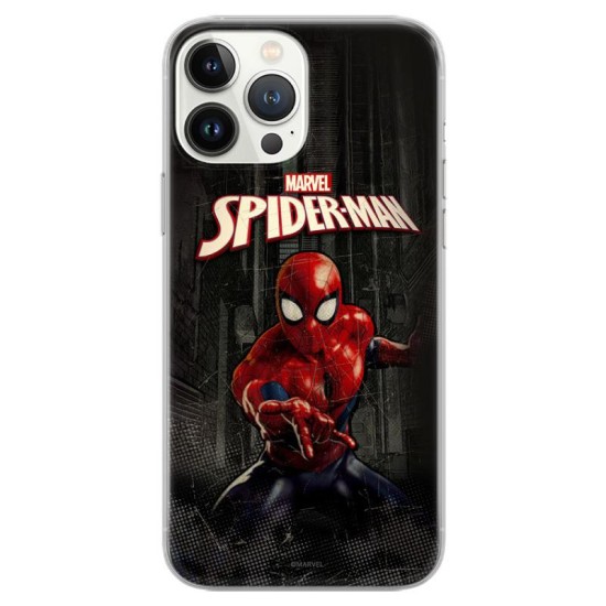 Θήκη Soft TPU Marvel Spiderman 007 Apple iPhone 15 Pro Μαύρο Θήκη Soft TPU Marvel Spiderman 007 Apple iPhone 15 Pro Μαύρο