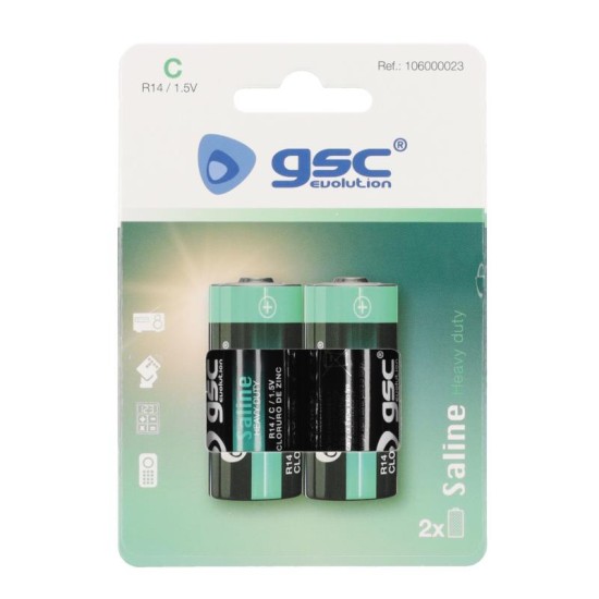 Μπαταρία Heavy Duty GSC Evolution C R14 (2 τεμ.)