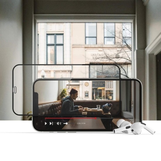 Tempered Glass Full Face Hofi Pro+ Xiaomi 12 Lite 5G Μαύρο (1 τεμ.) Tempered Glass Full Face Hofi Pro+ Xiaomi 12 Lite 5G Μαύρο (1 τεμ.)