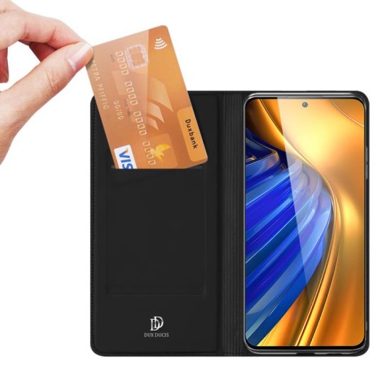 Θήκη Flip Dux Ducis Skin Pro Xiaomi Poco F4 5G Μαύρο Θήκη Flip Dux Ducis Skin Pro Xiaomi Poco F4 5G Μαύρο