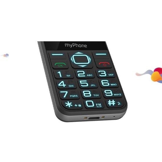 Κινητό Τηλέφωνο myPhone Halo 3 Μαύρο Κινητό Τηλέφωνο myPhone Halo 3 Μαύρο