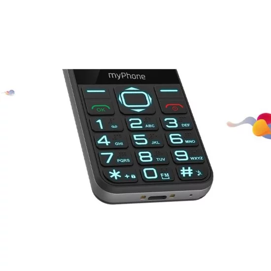 Κινητό Τηλέφωνο myPhone Halo 3 Μαύρο Κινητό Τηλέφωνο myPhone Halo 3 Μαύρο
