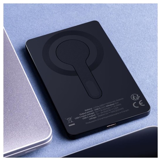 Φορτιστής Ανάγκης Maxlife MXPB-05 Magnetic Wireless PD 20W 5000mAh Μαύρο Φορτιστής Ανάγκης Maxlife MXPB-05 Magnetic Wireless PD 20W 5000mAh Μαύρο