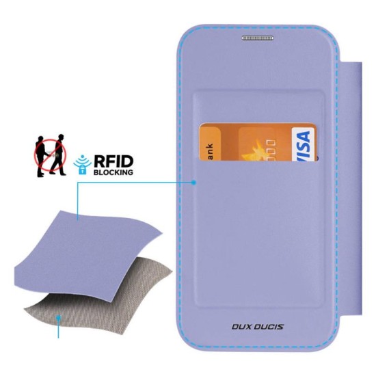 Θήκη Flip Dux Ducis Skin X Pro Wallet Apple iPhone 15 Plus Μωβ Θήκη Flip Dux Ducis Skin X Pro Wallet Apple iPhone 15 Plus Μωβ