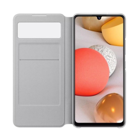Θήκη Flip S-View Samsung EF-EA426PWEG A426B Galaxy A42 5G Λευκό Θήκη Flip S-View Samsung EF-EA426PWEG A426B Galaxy A42 5G Λευκό
