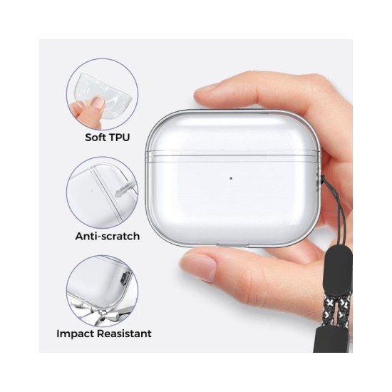 Θήκη PC AhaStyle WG94-J για Apple AirPods 3 Διάφανο Θήκη PC AhaStyle WG94-J για Apple AirPods 3 Διάφανο