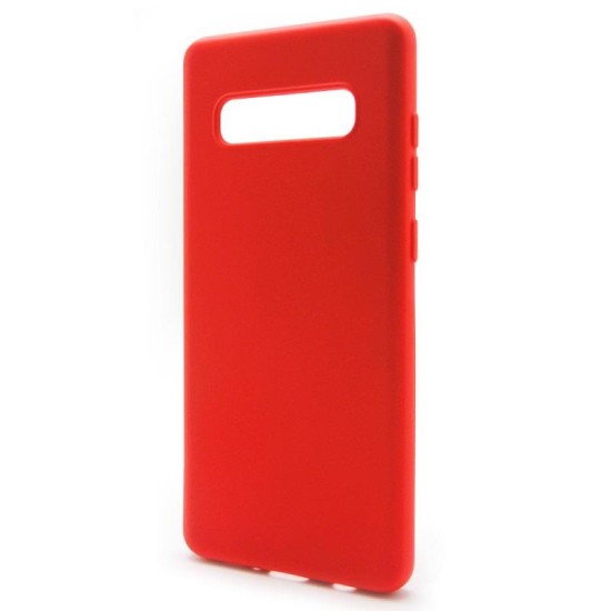Θήκη Liquid Silicon inos Samsung G973F Galaxy S10 L-Cover Κόκκινο Θήκη Liquid Silicon inos Samsung G973F Galaxy S10 L-Cover Κόκκινο
