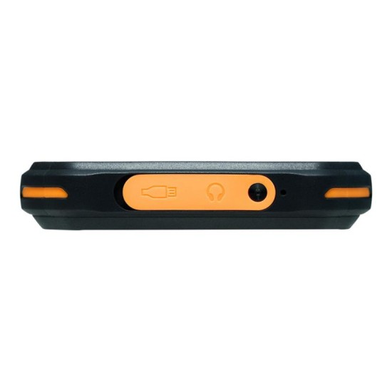 Κινητό Τηλέφωνο Hammer Energy X (Dual SIM) 64GB 4GB RAM Μαύρο-Πορτοκαλί