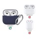 Θήκη Σιλικόνης AhaStyle PT148 Apple AirPods 3 Premium με Γάντζο Σκούρο Μπλε Θήκη Σιλικόνης AhaStyle PT148 Apple AirPods 3 Premium με Γάντζο Σκούρο Μπλε