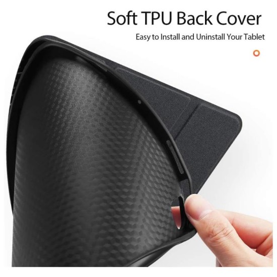 Θήκη TPU Flip Shock Proof Dux Ducis Domo Apple iPad 10.2'' 2019/ 2020/ 2021 Μαύρο Θήκη TPU Flip Shock Proof Dux Ducis Domo Apple iPad 10.2'' 2019/ 2020/ 2021 Μαύρο