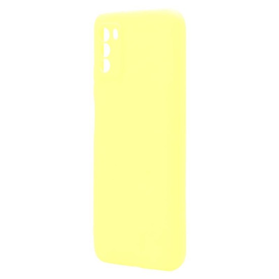 Θήκη Soft TPU inos Xiaomi Poco M3 S-Cover Κίτρινο Θήκη Soft TPU inos Xiaomi Poco M3 S-Cover Κίτρινο