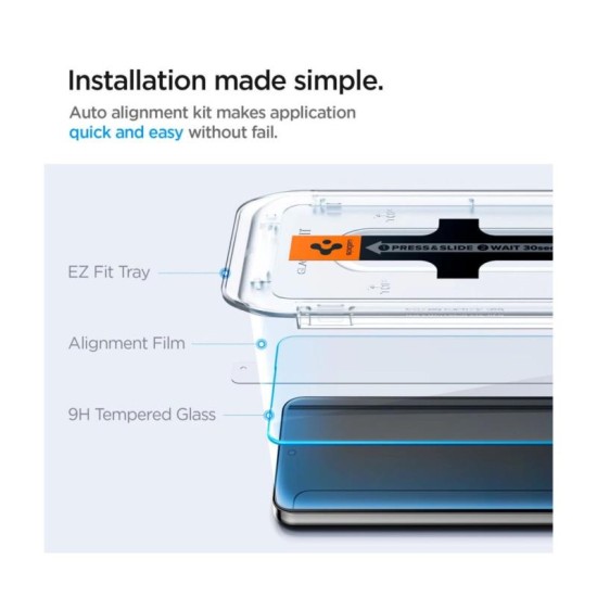 Tempered Glass Full Face Spigen Glas.tR EZ-FIT Samsung S926B Galaxy S24 Plus 5G/ S936B Galaxy S25 Plus 5G (2 τεμ.) Tempered Glass Full Face Spigen Glas.tR EZ-FIT Samsung S926B Galaxy S24 Plus 5G/ S936B Galaxy S25 Plus 5G (2 τεμ.)
