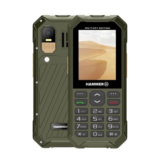 Κινητό Τηλέφωνο Hammer 6 LTE (Dual SIM) Military Edition Χακί Κινητό Τηλέφωνο Hammer 6 LTE (Dual SIM) Military Edition Χακί