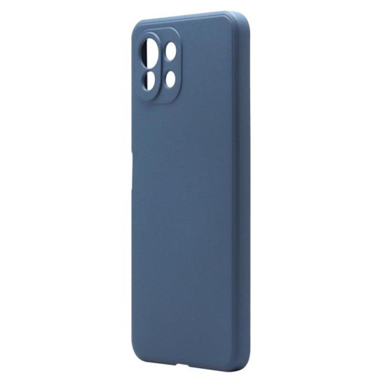 Θήκη Liquid Silicon inos Xiaomi Mi 11 Lite/ Mi 11 Lite 5G L-Cover Μπλε Ραφ Θήκη Liquid Silicon inos Xiaomi Mi 11 Lite/ Mi 11 Lite 5G L-Cover Μπλε Ραφ