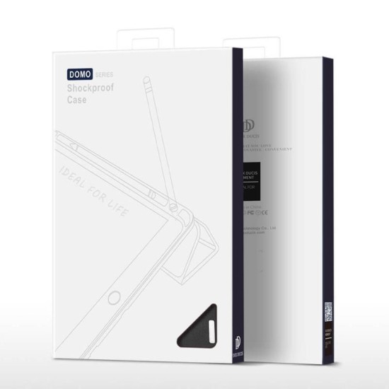 Θήκη TPU Flip Shock Proof Dux Ducis Domo Apple iPad 10.2'' 2019/ 2020/ 2021 Μαύρο Θήκη TPU Flip Shock Proof Dux Ducis Domo Apple iPad 10.2'' 2019/ 2020/ 2021 Μαύρο