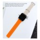 Λουράκι Devia Sport6 Silicone Apple Watch (42/ 44/ 45/ 49mm) Deluxe Two-Tone Γκρι-Πορτοκαλί Λουράκι Devia Sport6 Silicone Apple Watch (42/ 44/ 45/ 49mm) Deluxe Two-Tone Γκρι-Πορτοκαλί