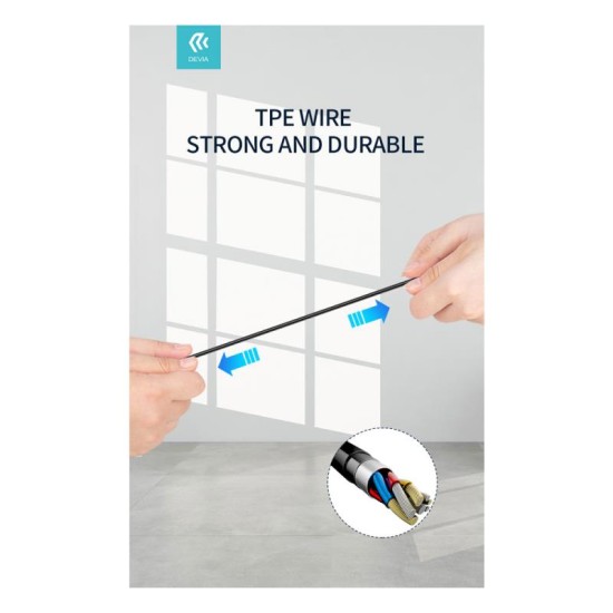 Ενσύρματο Μικρόφωνο Devia EM605 Lightning 1.5m Smart Μαύρο Ενσύρματο Μικρόφωνο Devia EM605 Lightning 1.5m Smart Μαύρο