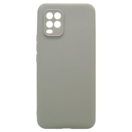 Θήκη Soft TPU inos Xiaomi Mi 10 Lite S-Cover Γκρι Θήκη Soft TPU inos Xiaomi Mi 10 Lite S-Cover Γκρι