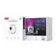 Προβολέας Φορητός - Φωτιστικό XO CF38 Lander Starlight LED με Ηχείο Bluetooth 10W Λευκό