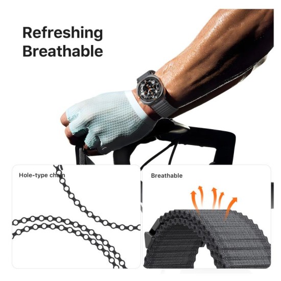 Λουράκι Dux Ducis Nylon Woven YC Series Samsung Watch Ultra 47mm Πορτοκαλί Λουράκι Dux Ducis Nylon Woven YC Series Samsung Watch Ultra 47mm Πορτοκαλί