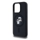 Θήκη Σιλικόνης Karl Lagerfeld Apple iPhone 15 Pro Magsafe Karl & Choupette Heads Μαύρο Θήκη Σιλικόνης Karl Lagerfeld Apple iPhone 15 Pro Magsafe Karl & Choupette Heads Μαύρο