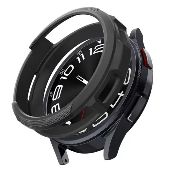 Θήκη Soft TPU Spigen Liquid Air Samsung Galaxy Watch 6 Classic 43mm Μαύρο