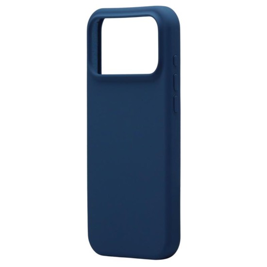 Θήκη Liquid Silicon inos Apple iPhone 17 Pro Max 5G Velvet Σκούρο Μπλε Θήκη Liquid Silicon inos Apple iPhone 17 Pro Max 5G Velvet Σκούρο Μπλε