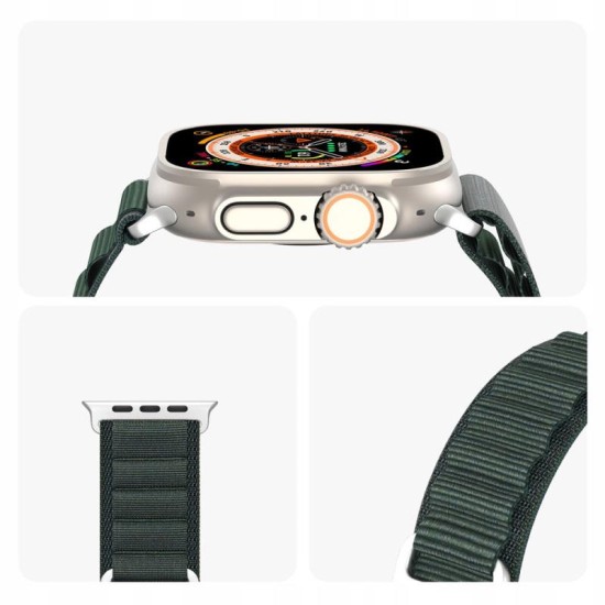 Λουράκι Dux Ducis Sport Nylon Woven Bracelet Apple Watch (42/ 44/ 45/ 49mm) Πράσινο Λουράκι Dux Ducis Sport Nylon Woven Bracelet Apple Watch (42/ 44/ 45/ 49mm) Πράσινο