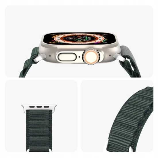 Λουράκι Dux Ducis Sport Nylon Woven Bracelet Apple Watch (42/ 44/ 45/ 49mm) Πράσινο Λουράκι Dux Ducis Sport Nylon Woven Bracelet Apple Watch (42/ 44/ 45/ 49mm) Πράσινο