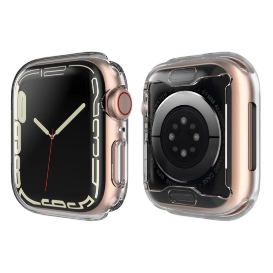 Θήκη TPU Ahastyle WA05 Premium Apple Watch 7 41mm Διάφανο (2 τεμ.) Θήκη TPU Ahastyle WA05 Premium Apple Watch 7 41mm Διάφανο (2 τεμ.)