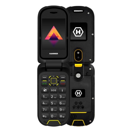 Κινητό Τηλέφωνο Hammer Bow LTE (Dual SIM) Μαύρο-Κίτρινο Κινητό Τηλέφωνο Hammer Bow LTE (Dual SIM) Μαύρο-Κίτρινο