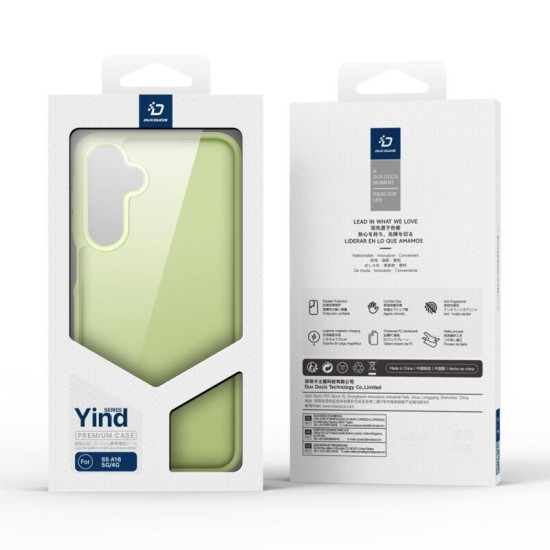 Θήκη TPU & PC Dux Ducis Yind Samsung A165 Galaxy A16/ A166B Galaxy A16 5G Πράσινο Θήκη TPU & PC Dux Ducis Yind Samsung A165 Galaxy A16/ A166B Galaxy A16 5G Πράσινο
