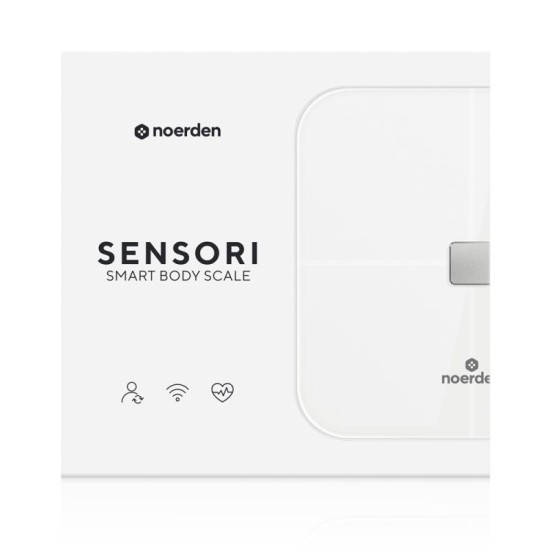 Ζυγαριά Δαπέδου Smart Noerden SENSORI Μαύρο Ζυγαριά Δαπέδου Smart Noerden SENSORI Μαύρο