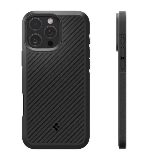 Θήκη Soft TPU Spigen Core Armor Apple iPhone 16 Pro Μαύρο Θήκη Soft TPU Spigen Core Armor Apple iPhone 16 Pro Μαύρο