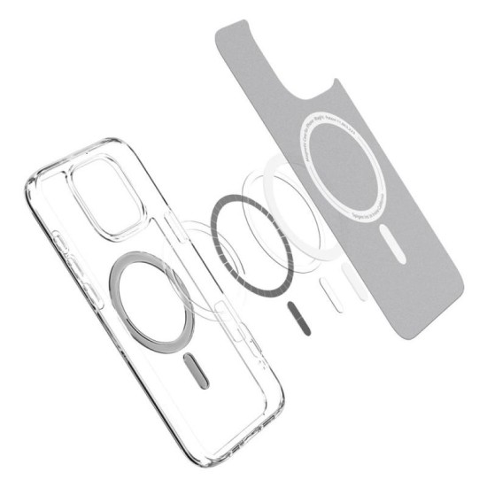 Θήκη TPU & PC Spigen Ultra Hybrid Mag Magsafe Apple iPhone 16 Pro Max Σκούρο Γκρι Θήκη TPU & PC Spigen Ultra Hybrid Mag Magsafe Apple iPhone 16 Pro Max Σκούρο Γκρι