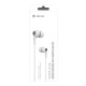 Hands Free Stereo Devia EM018 3.5mm Kintone Λευκό Hands Free Stereo Devia EM018 3.5mm Kintone Λευκό