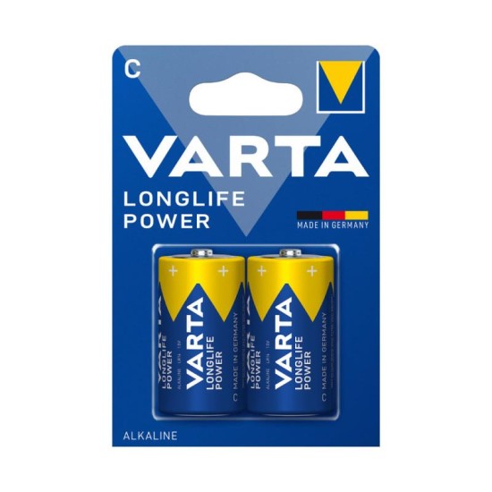 Μπαταρία Alkaline Varta Longlife Power C LR14 (2 τεμ.) Μπαταρία Alkaline Varta Longlife Power C LR14 (2 τεμ.)