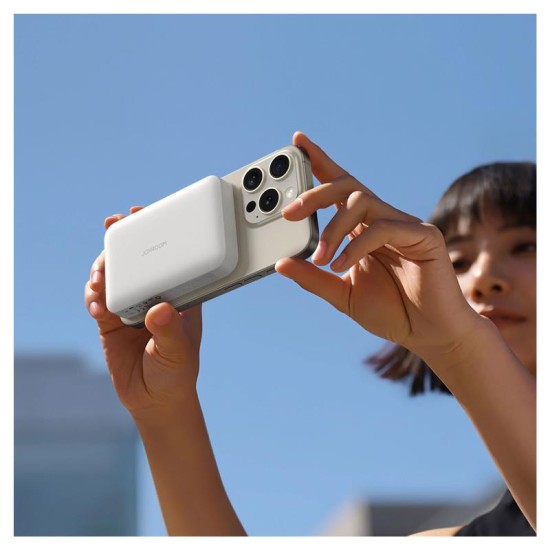 Φορτιστής Ανάγκης Joyroom JR-W020 Magnetic MagSafe Mini PD 20W 10000mAh Λευκό Φορτιστής Ανάγκης Joyroom JR-W020 Magnetic MagSafe Mini PD 20W 10000mAh Λευκό